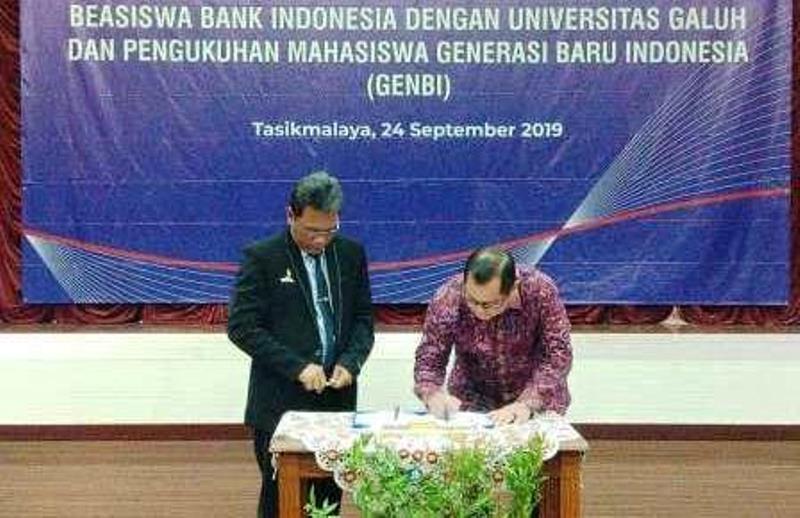 50 Mahasiswa Unigal Dapat Beasiswa dari Bank Indonesia